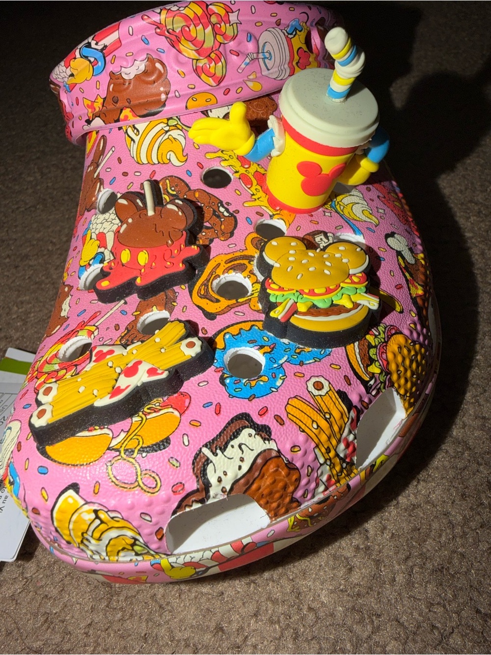 CROCS Disney Parks Eats with Jibbits (NWT) (m6/w8) - Picture 3 of 6